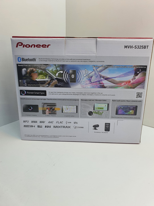 پخش پایونیر MVH-S325BT با قیمت امروز