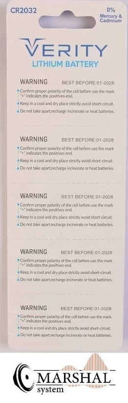 خرید باتری سکه ای وریتی مدل CR2032 بسته ۵ عددی با قیمت مناسب