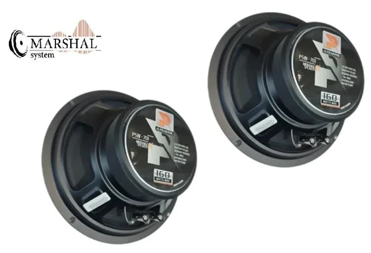 خرید وقیمت میدرنج آلفاسونیک مدل Alphasonik PSW-701 8 inch Midrange