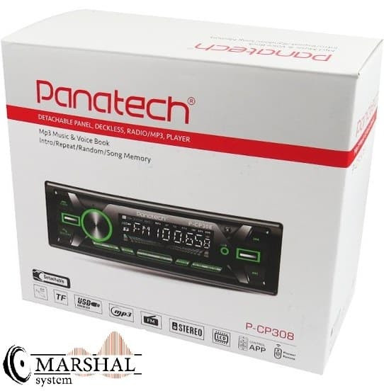 خرید و قیمت ضبط خودرو پاناتک مدل P-CP308 بلوتوثی