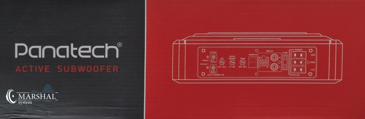 ساب اکتیو زیر صندلی 8 اینچ پاناتک مدل P-US08AB با قیمت مناسب