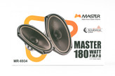 بلندگوی بیضی مستر مدل MR-6934 بسته ۲ عددی اورجینال