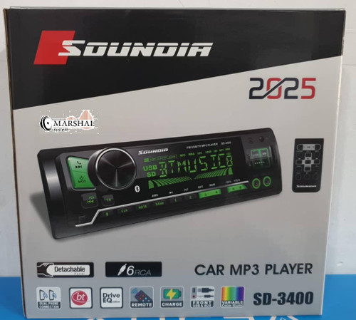 خرید و قیمت رادیو پخش خودرو ساندیا مدل SD-3400 با گارانتی