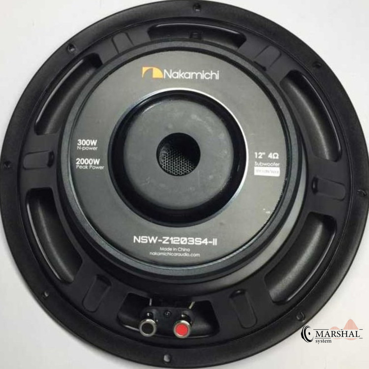ساب ووفر۱۲ اینچی ناکامیچی مدل NSW-Z1203S4-II خرید از نمایندگی