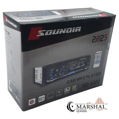 خرید و قیمت رادیو پخش خودرو ساندیا مدل SD-1400 با گارانتی ارسال فوری