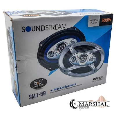 خرید ارزان باند بیضی خودرو ساند استریم مدل SM1-69 بسته دو عددی