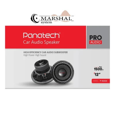 خرید ساب ووفر خودرو پاناتک مدل P-S1215 با قیمت ارزان و ارسال فوری