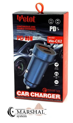 شارژر فندکی Welot ویلات مدل We-C62