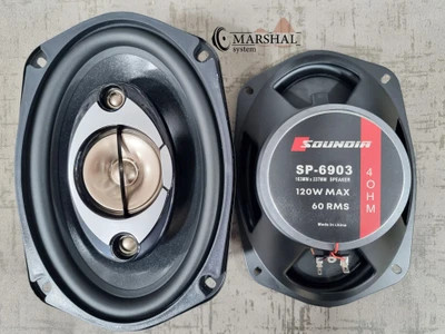 بلندگو بیضی ساندیا 120 واتی مدل SP-6903 بسته دو عددی