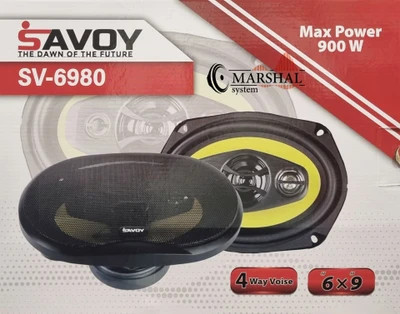 باند بیضی خودرو ساووی 900 واتی مدل SV-6980 بسته دو عددی