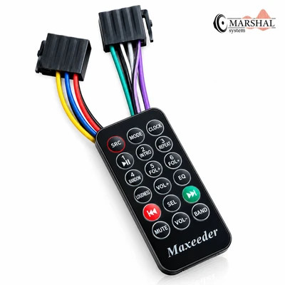 رادیو پخش بلوتوثی خودرو مکسیدر مدل LS75BT پنل ثابت