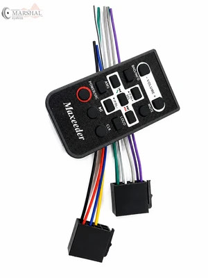 پخش خودرو مکسیدر مدل LS82BT (شش خروجی) پنل ثابت