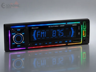 پخش خودرو مکسیدر مدل LS82BT (شش خروجی) پنل ثابت